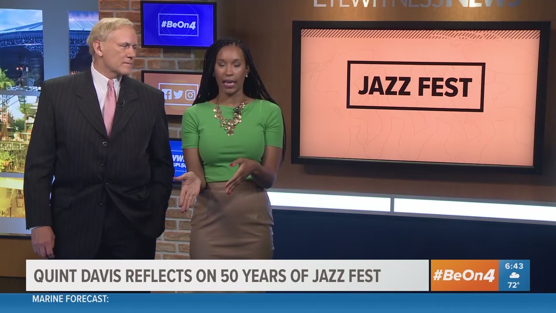 New Orleans Jazz & Heritage Festival Producer Quint Davis talks with Eric Paulsen about the festival's beginnings 50 years ago.