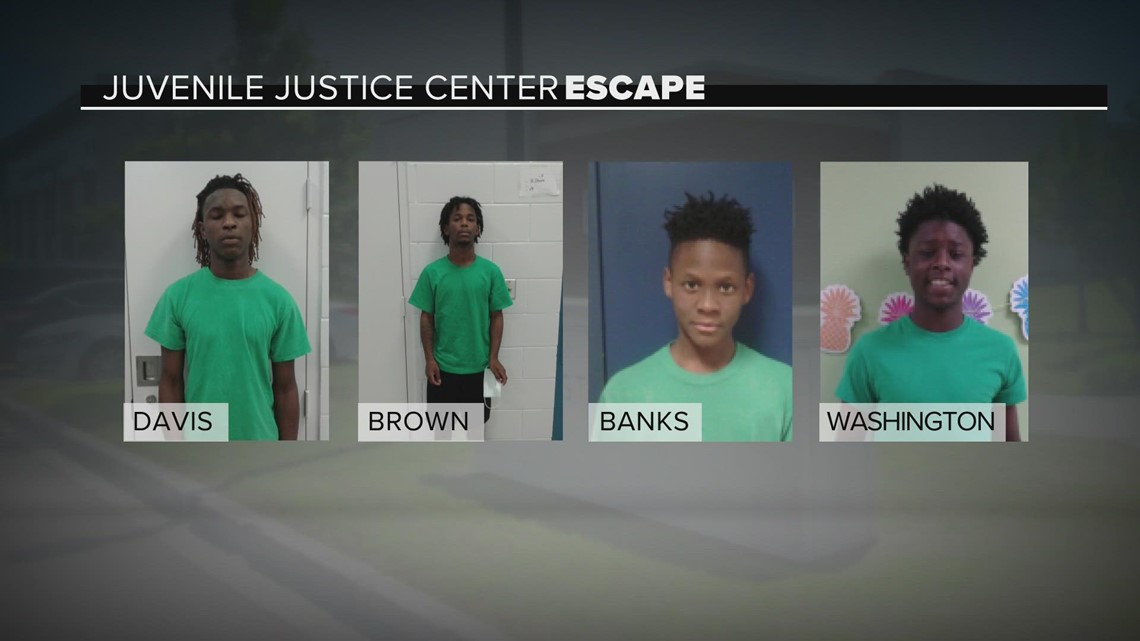 Police arrest 3 of 4 juveniles who escaped justice center, suspected of ...