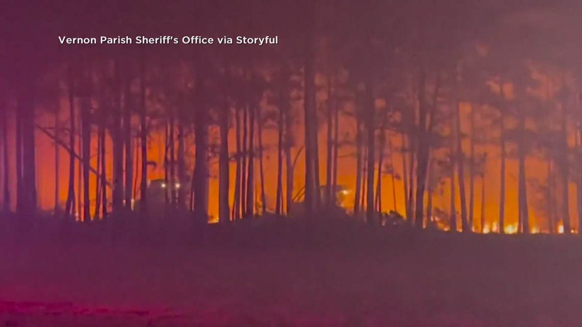 Louisiana wildfires could burnout financial funds, officials struggle ...