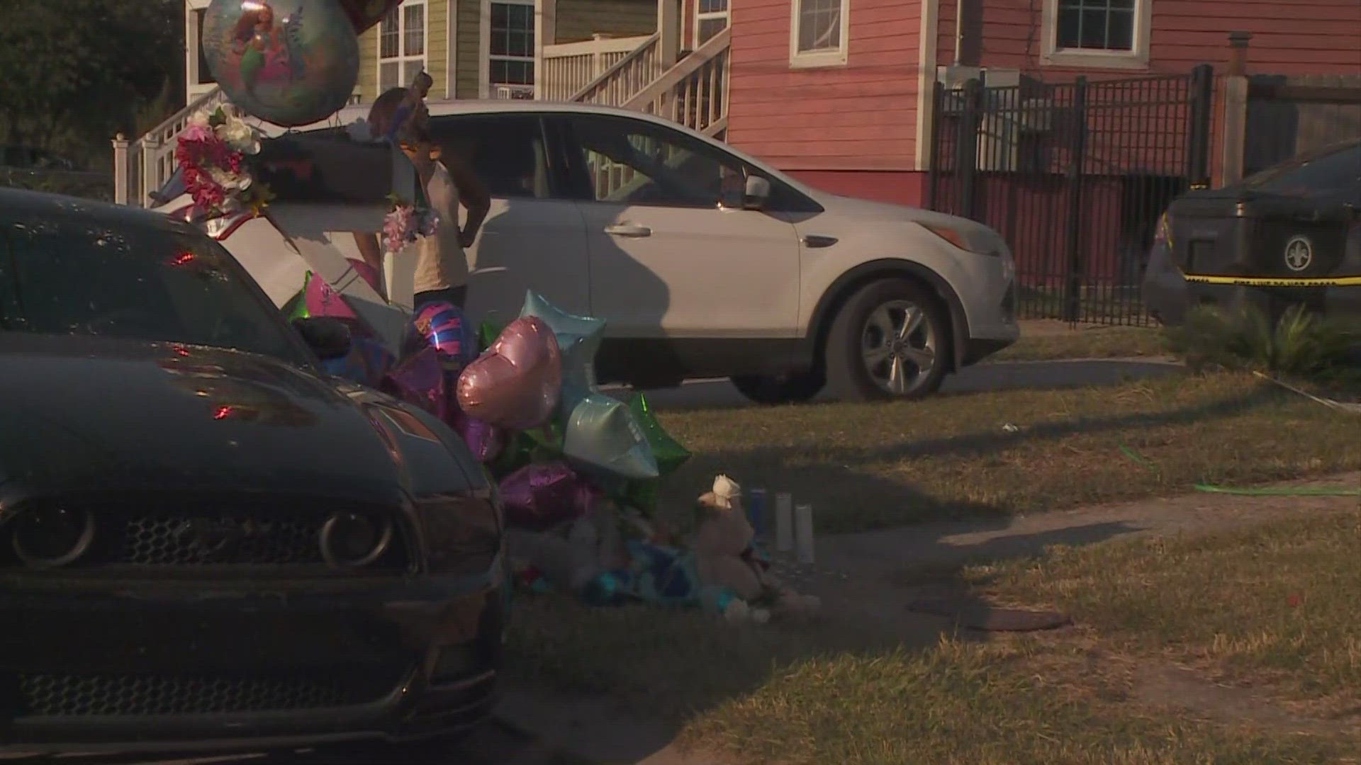 Family and community members mourn the loss of the three children ...