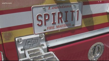 A new fire truck started its journey from the Dome at a Saints game, stopped at the White House and then ended up at a fire station in New York.
 Now the state fire marshal has a new journey for that truck.