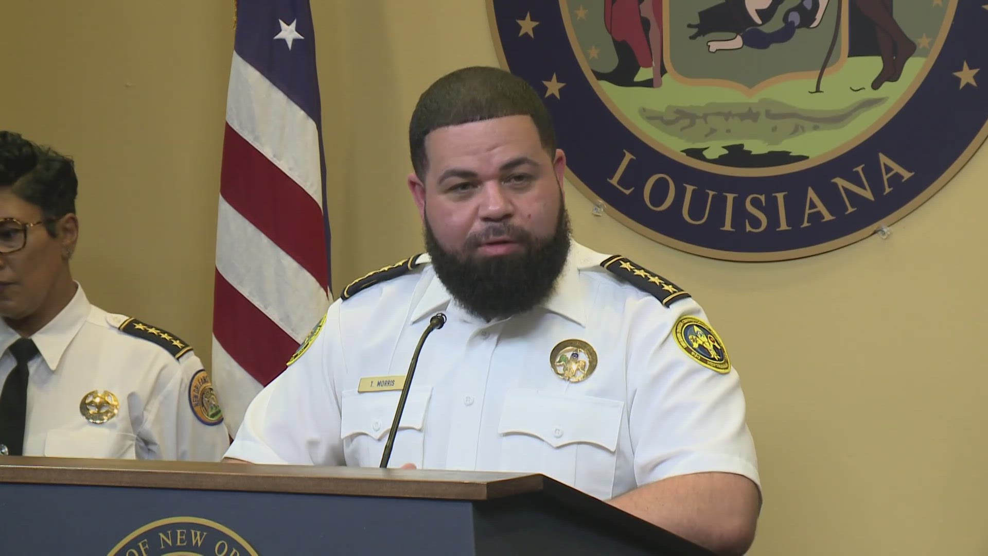 Ahead of a scheduled Orleans Parish Communication District commission meeting Thursday, commissioner Dr. Brobson Lutz said Morris needs to be replaced immediately.