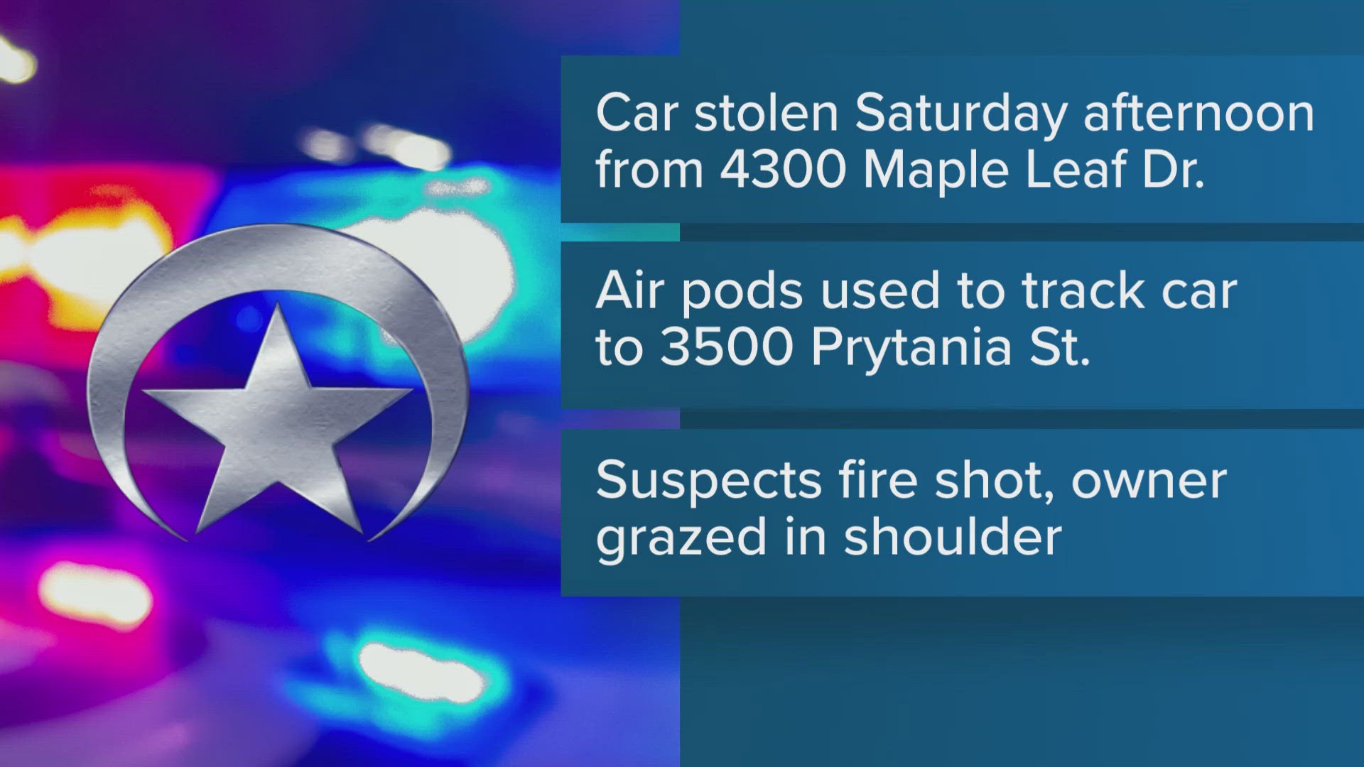 A man ended up shot after trying to track down his stolen car in New Orleans and now WWL Louisiana has some new details from investigators.