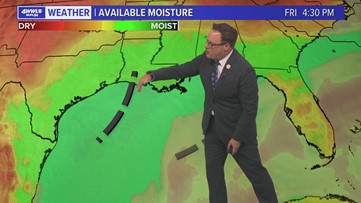 More localized flooding possible