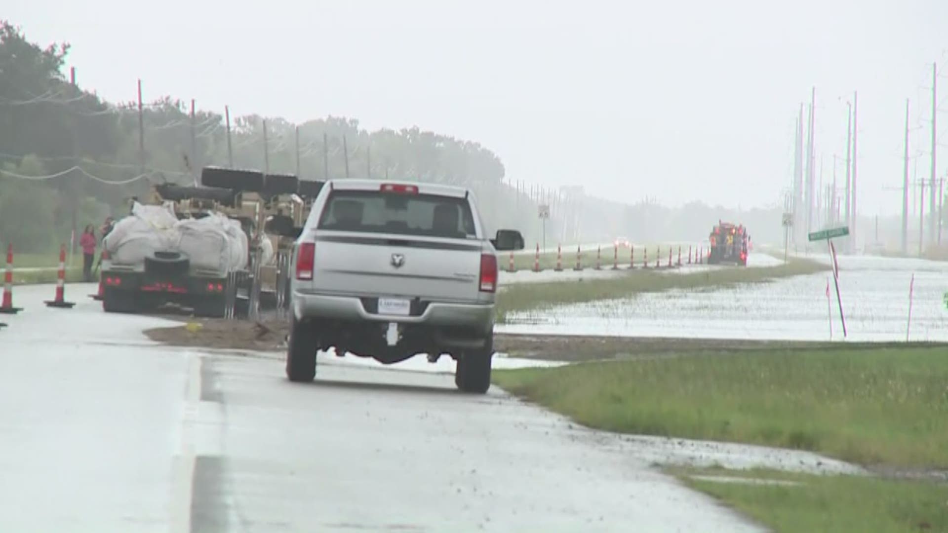 Plaquemines Parish continues to see flooding. Belle Chasse Highway is expected to close at 8 p.m.