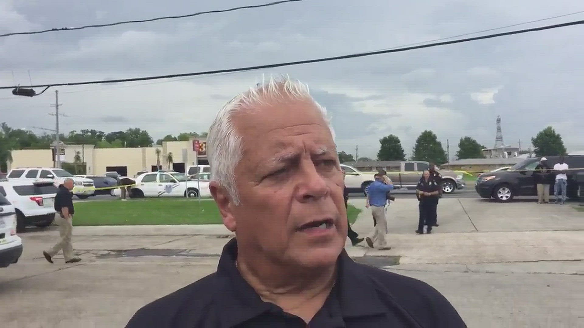 John Fortunato, a spokesman for the Jefferson Parish Sheriff's Office, talks about a fatal shooting that left an alleged armed robber dead.