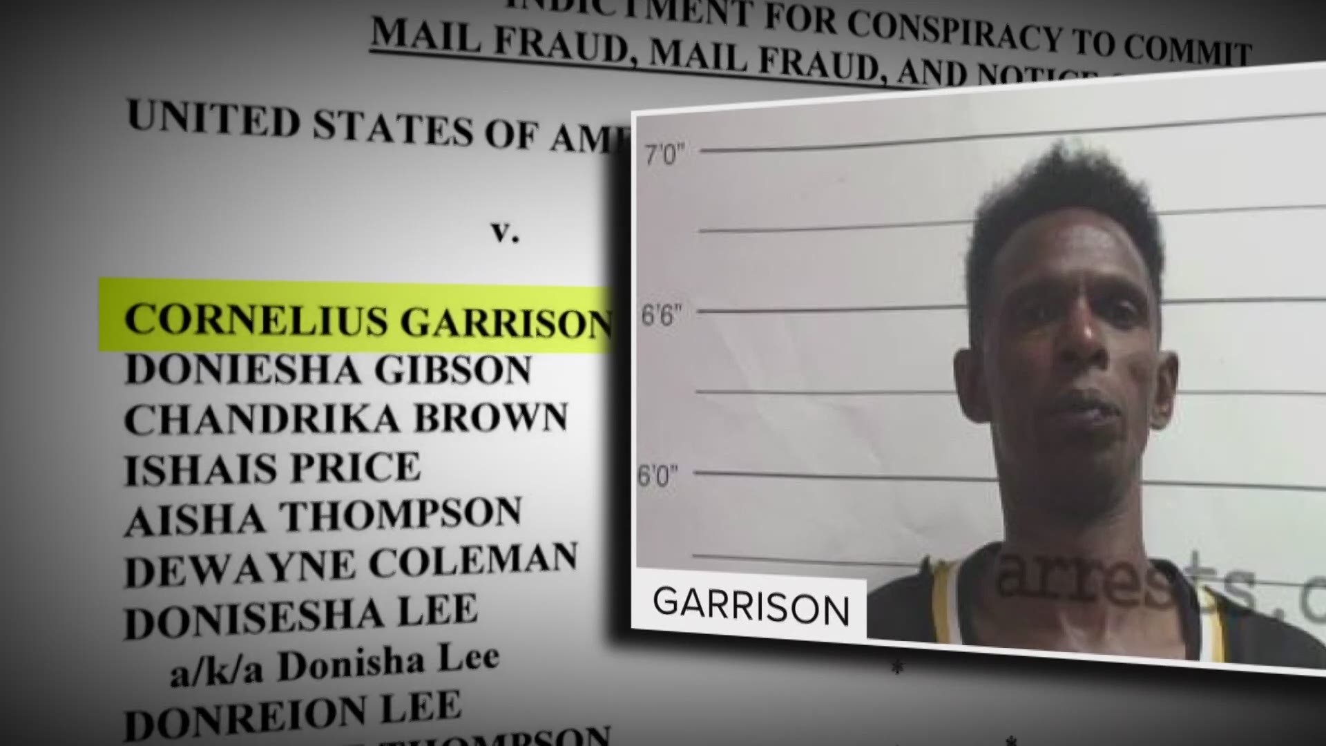 Sources say Cornelius Garrison was cooperating with the FBI and U.S. Attorney's Office in the case.