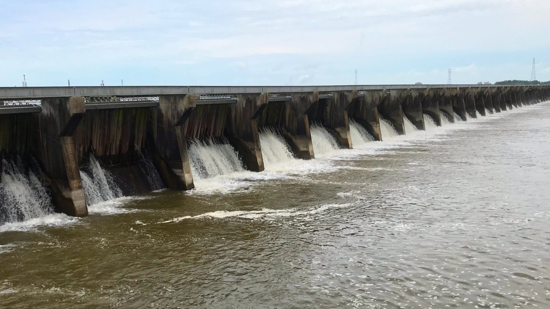 Based on the forecast from the National Weather Service, the spillway should be safe to close in mid-July