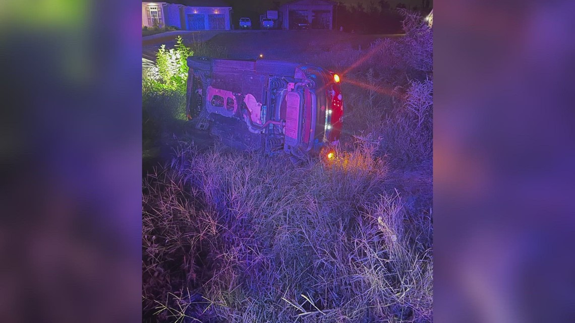 'Rivalry week' prank gone wrong, car flips and several arrested