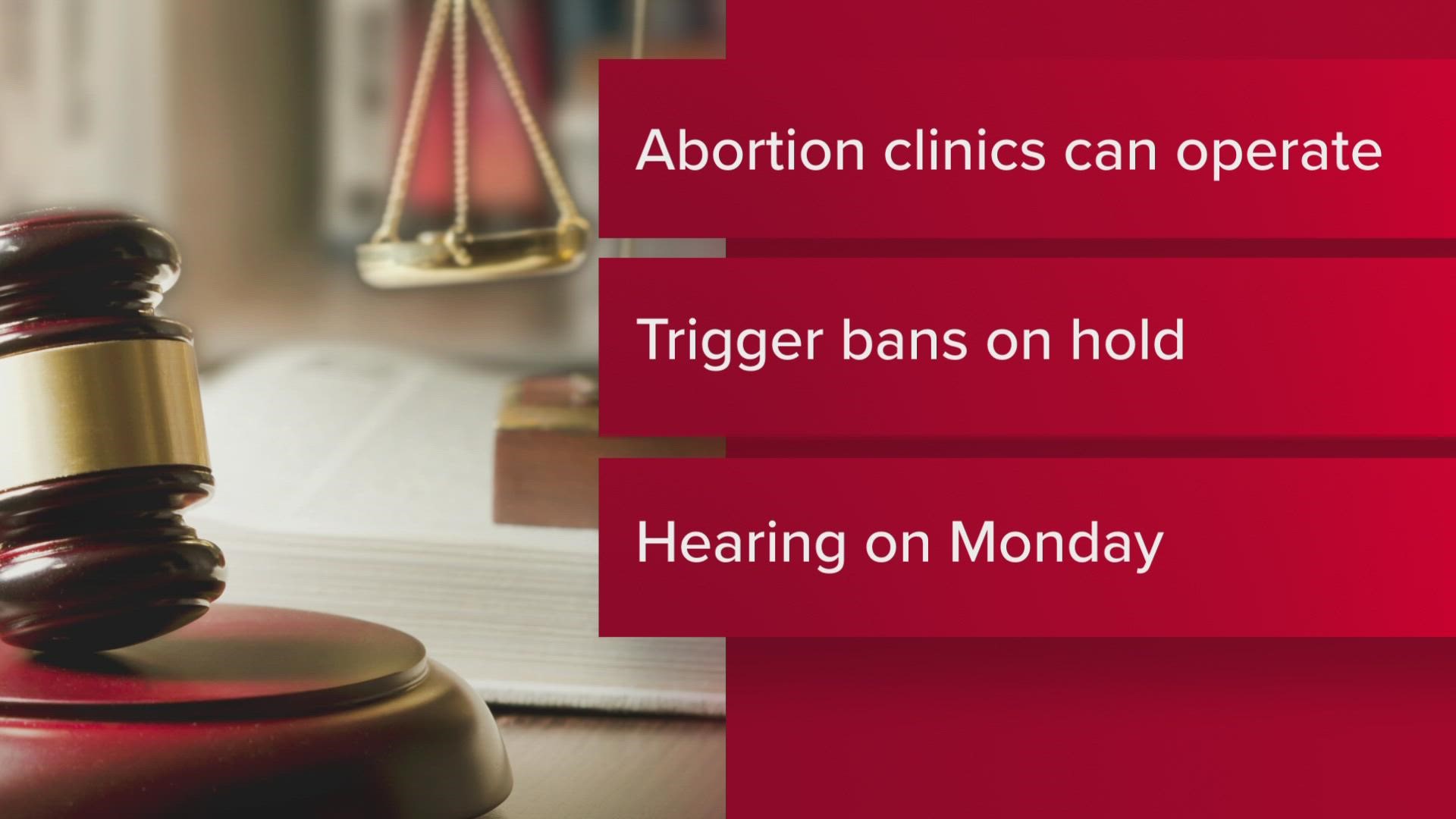 Louisiana's abortion ban is now blocked once again as the lawsuit plays out in Baton Rouge.