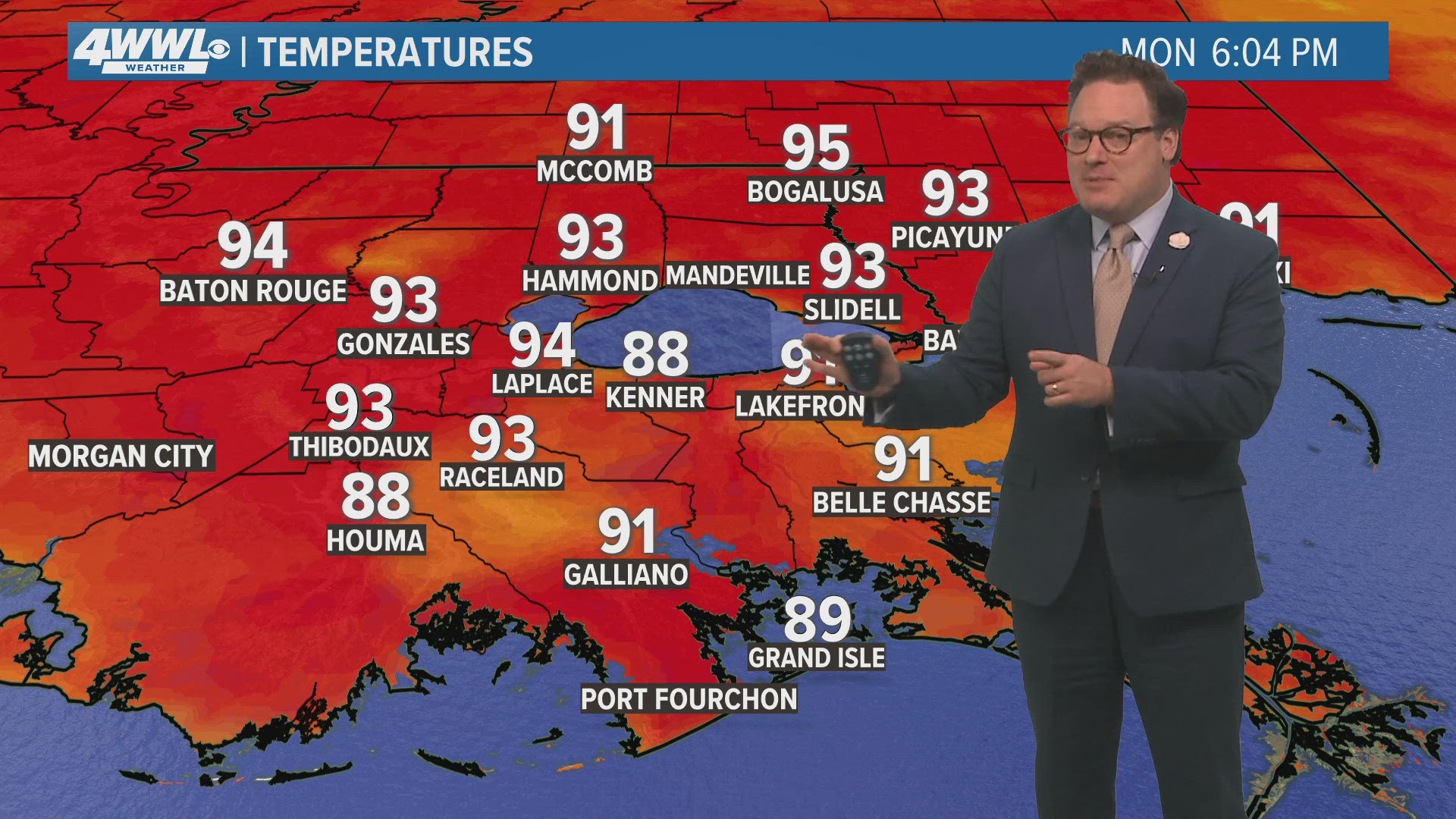 Chief Meteorologist Chris Franklin talks about temperatures going up this week, along with dangerous heat.