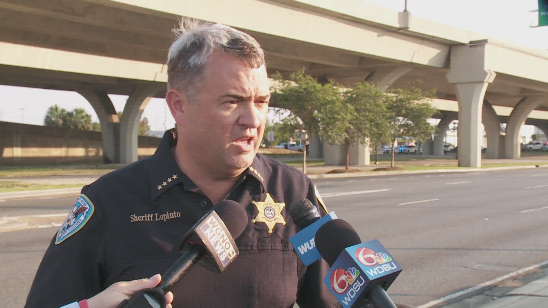 Sheriff Joe Lopinto of JPSO said the man was had been charged with kidnapping and robbery.