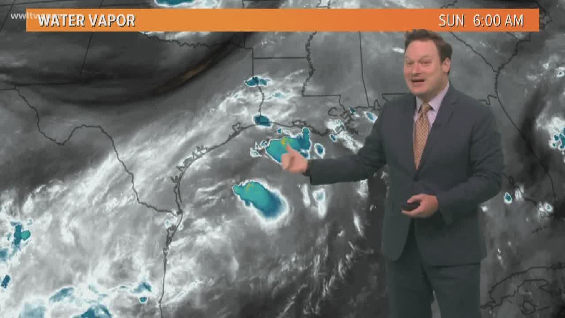 Meteorologist Chris Franklin has a look at the recently upgraded Tropical Storm Dorian and the tropical wave sending rain our way.