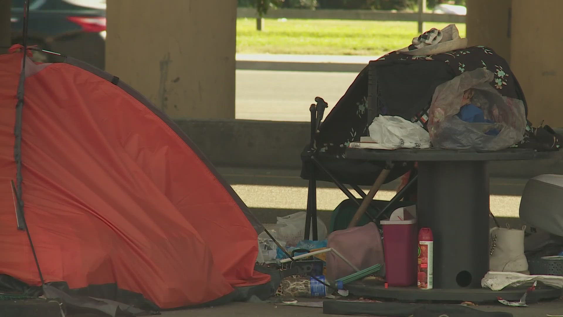 The City's Director of Homelessness is taking aim at Governor Jeff Landry. He claims the state is threatening to sweep a homeless encampment if it's not cleared out.