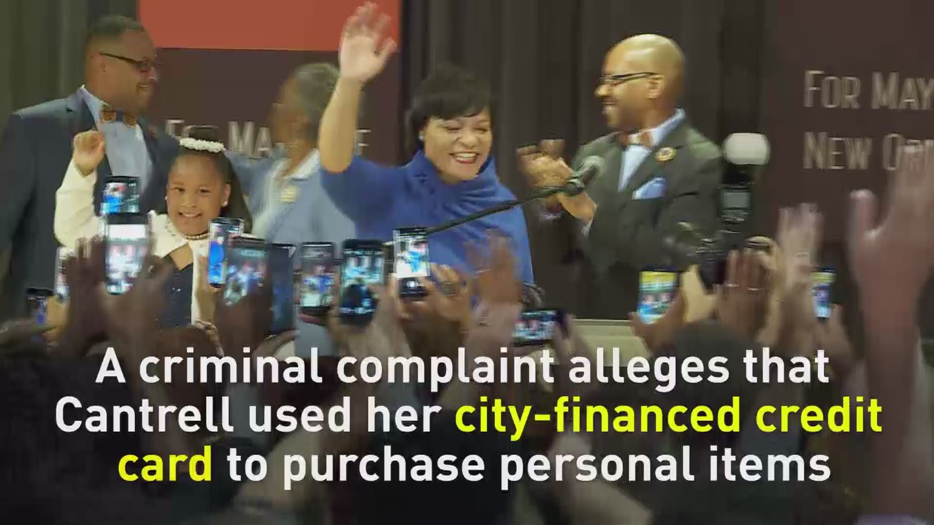 The New Orleans Advocate first broke the story about thousands of dollars in personal or campaign purchases Cantrell made on the cards, more than $4,400 of which Cantrell agreed to pay back when she declared her candidacy for mayor this summer.