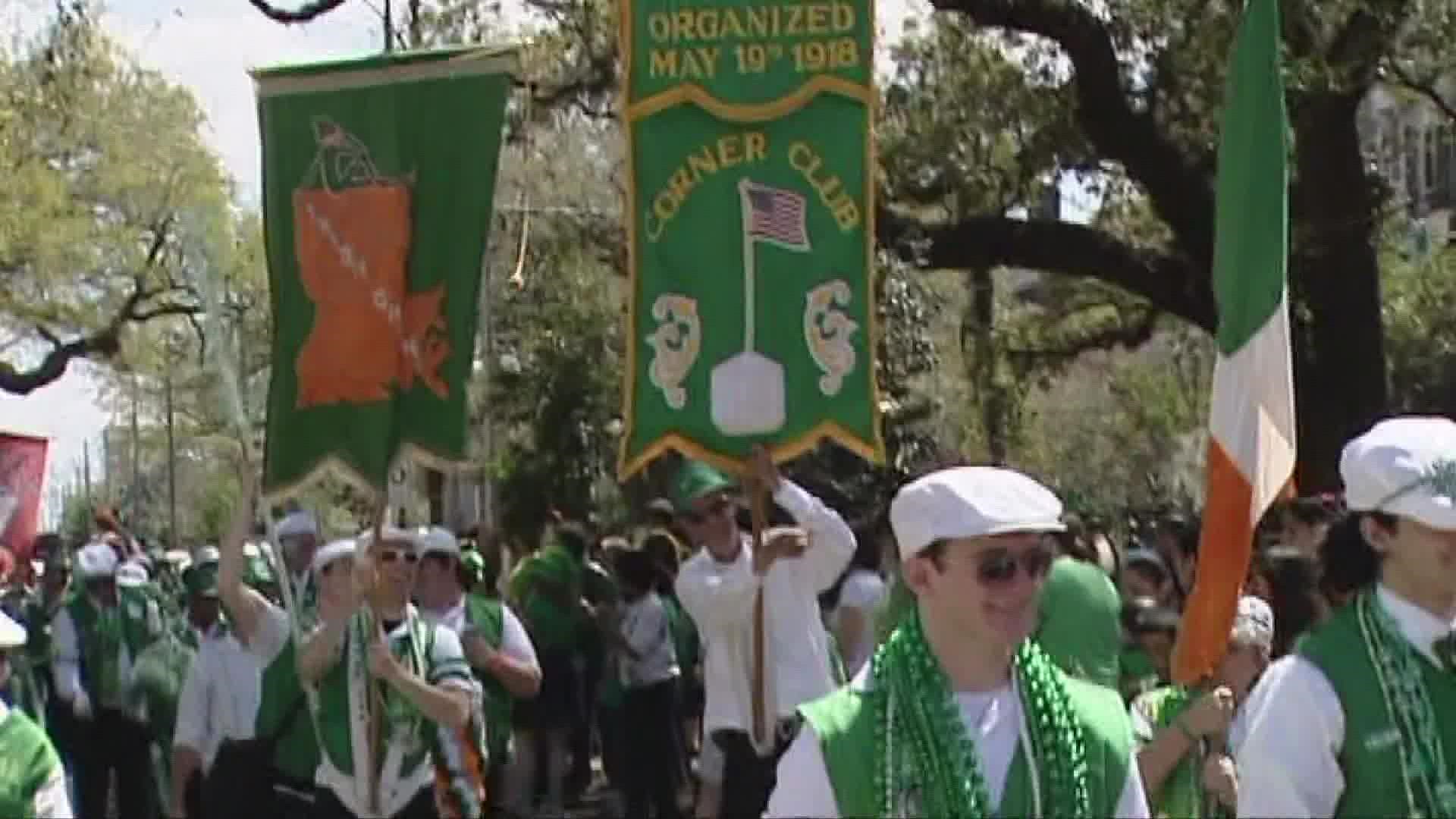 For the first time in two years, the Irish Channel St. Patricks day parade will roll despite the expected winds and 40 degree weather.