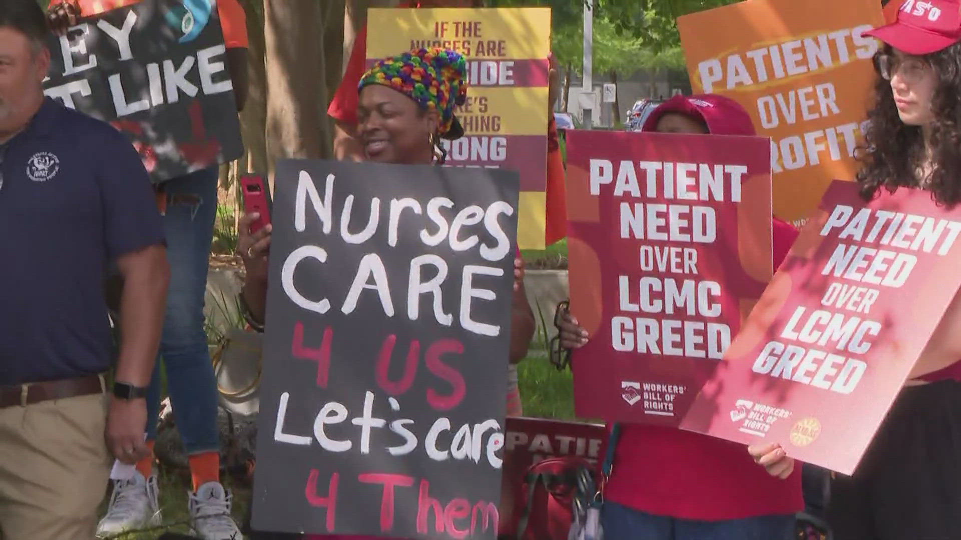 Nurses announced they'd go on strike for the third time after they say negotiations stalled between their newly joined union and the hospital.