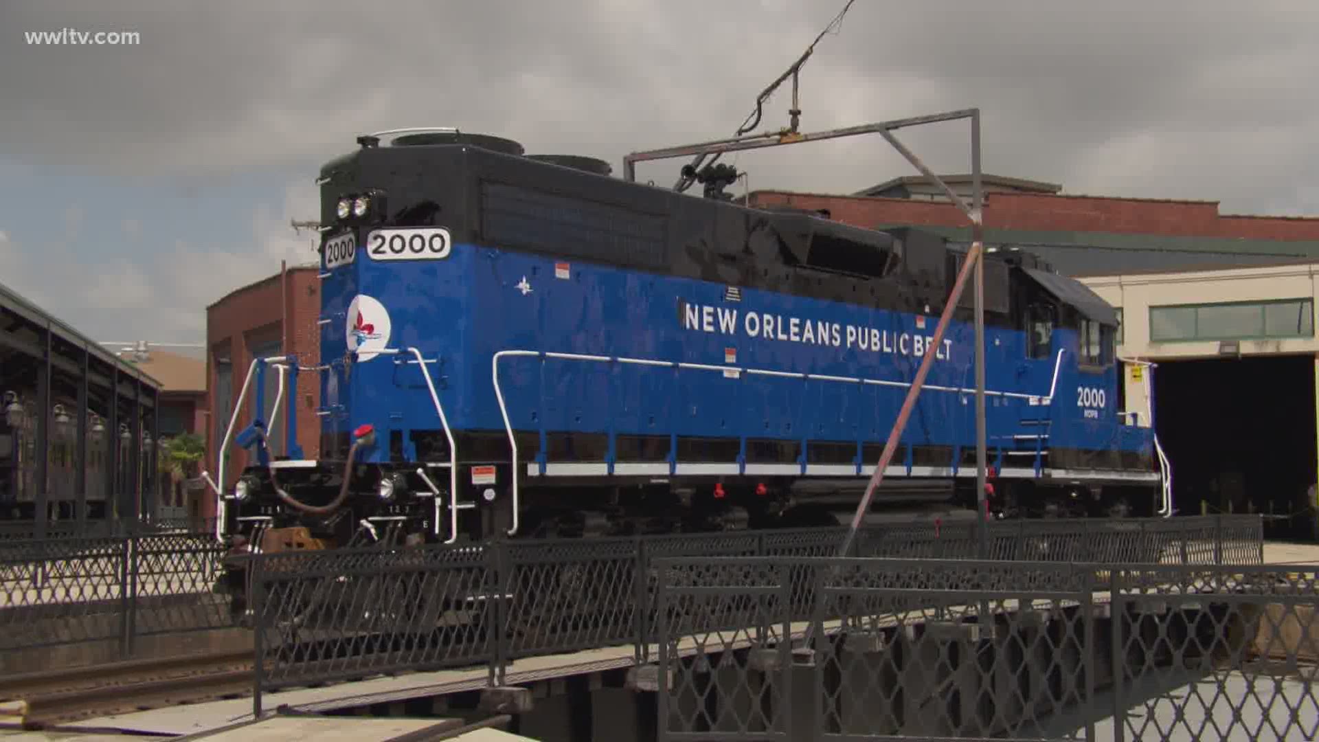 Dave Nussbaum explains how the New Orleans Public Belt Railroad is debuting 8 new lower-emission locomotives, in an effort to be more sustainable and eco-friendly.