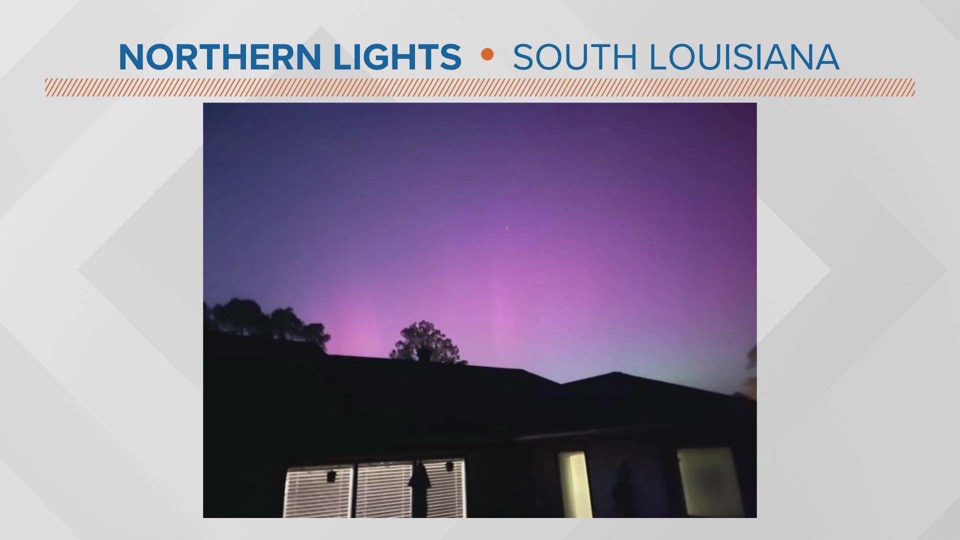 Usually confined to sparsely populated places inside the Arctic Circle, the Northern Lights were visible way down yonder in Southeast Louisiana Friday night.