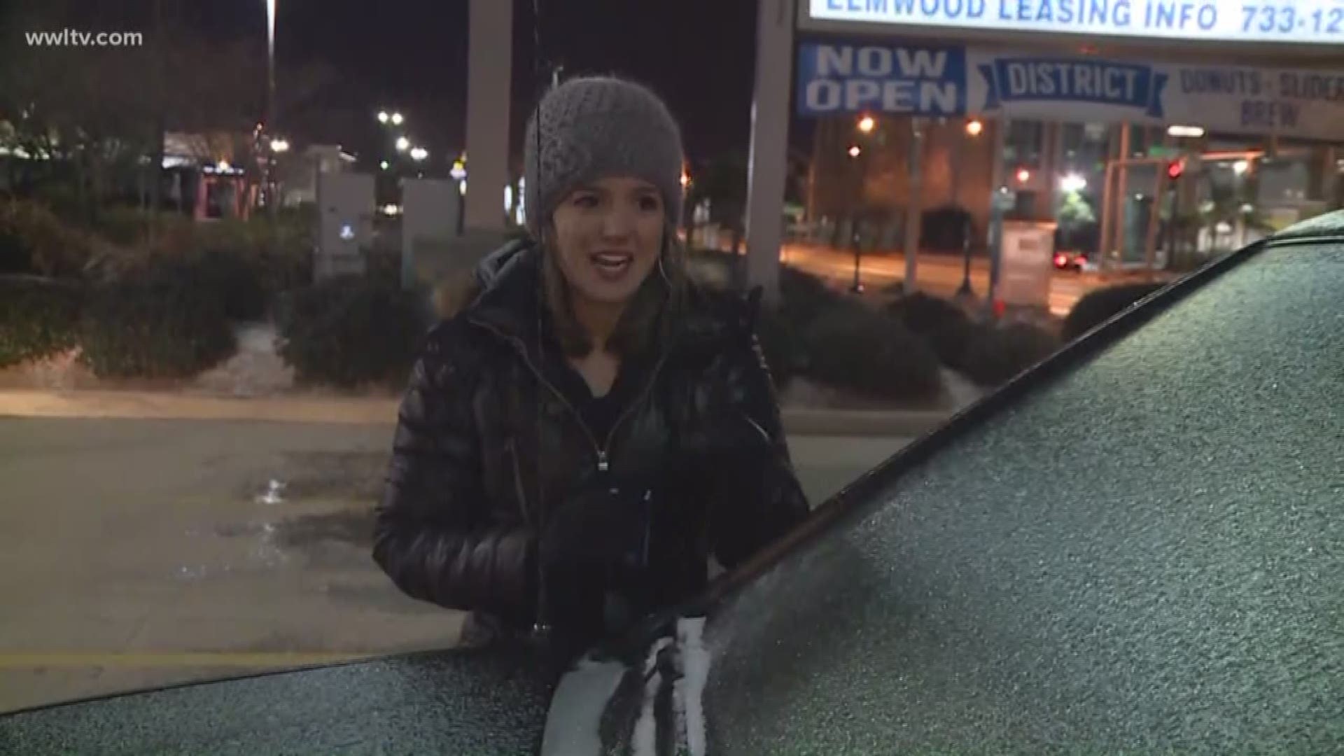 Katie Steiner shows you how to get the ice off of your windshield.
