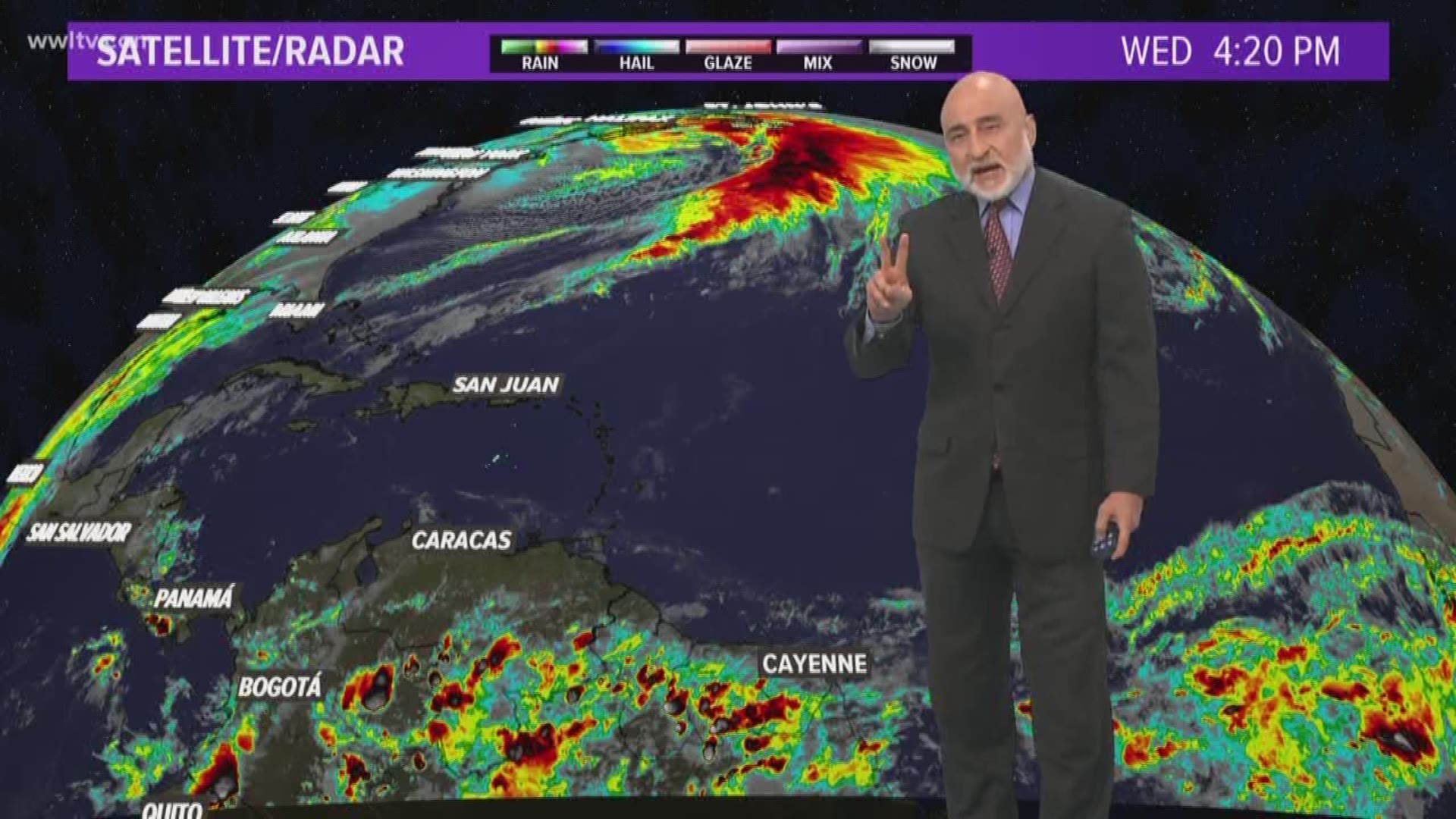 Chief Meteorologist Carl Arredondo and the 6pm Wednesday Tropical Update