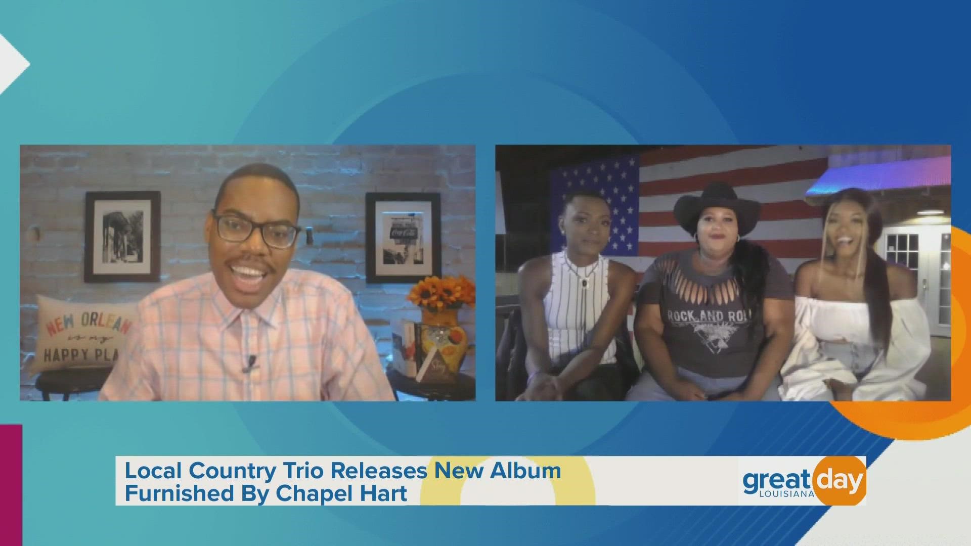 Country trio "Chapel Hart" shared details about their new album which comes out on August 28th.