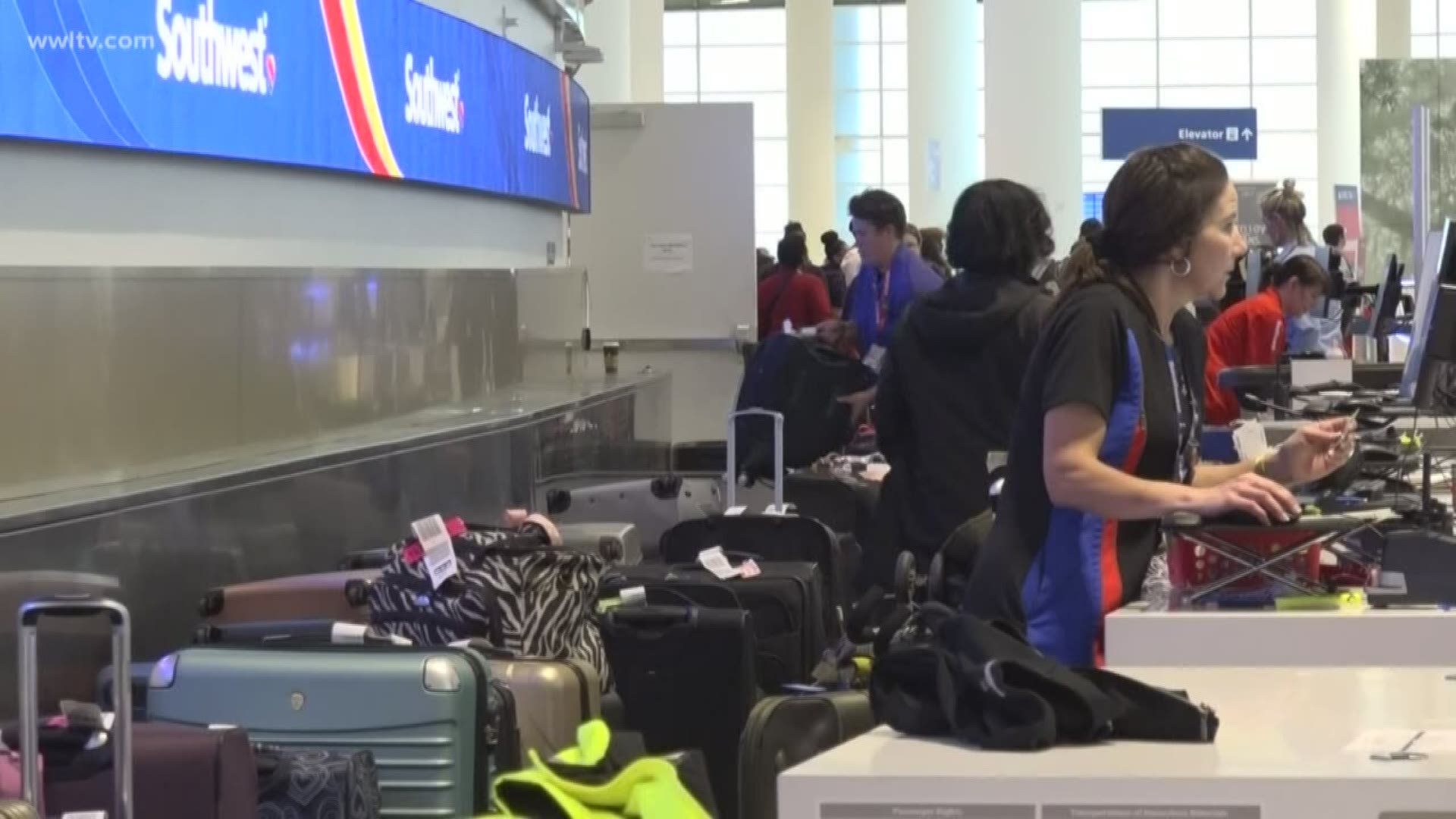 Some travelers were advised to move essentials into their carry-ons before checking bags.