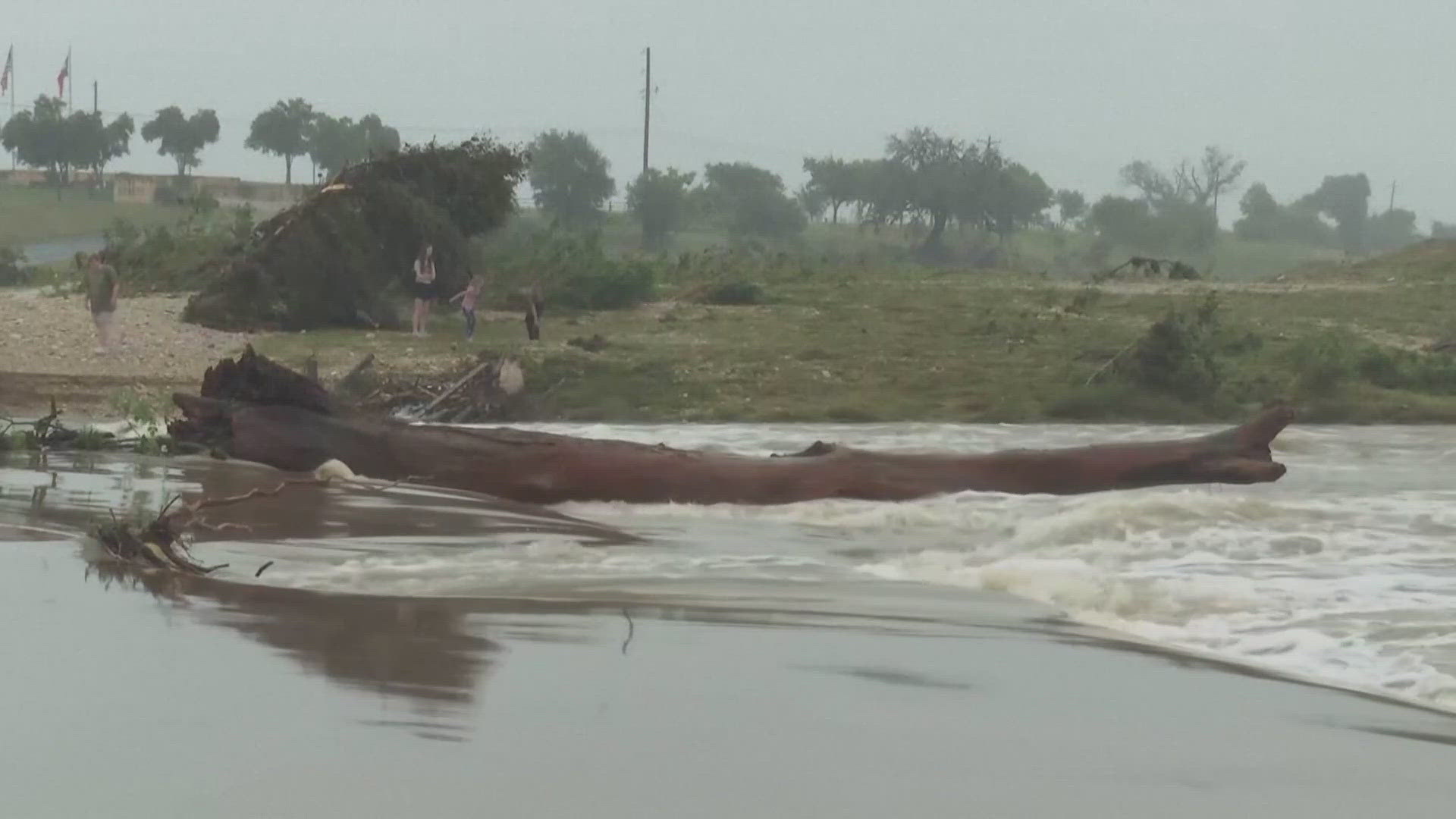 Officials brought in the National Guard and more than a hundred extra law enforcers to help rescue people stranded.