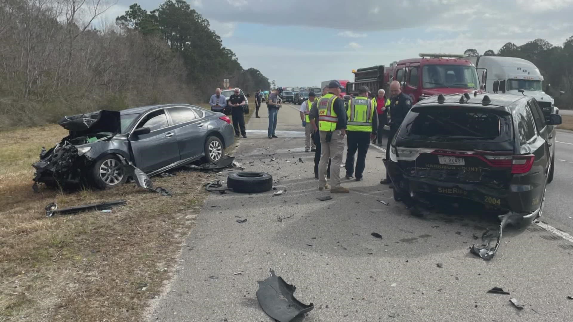 Mississippi Sheriff Deputy involved in car crash on I-10 | wwltv.com