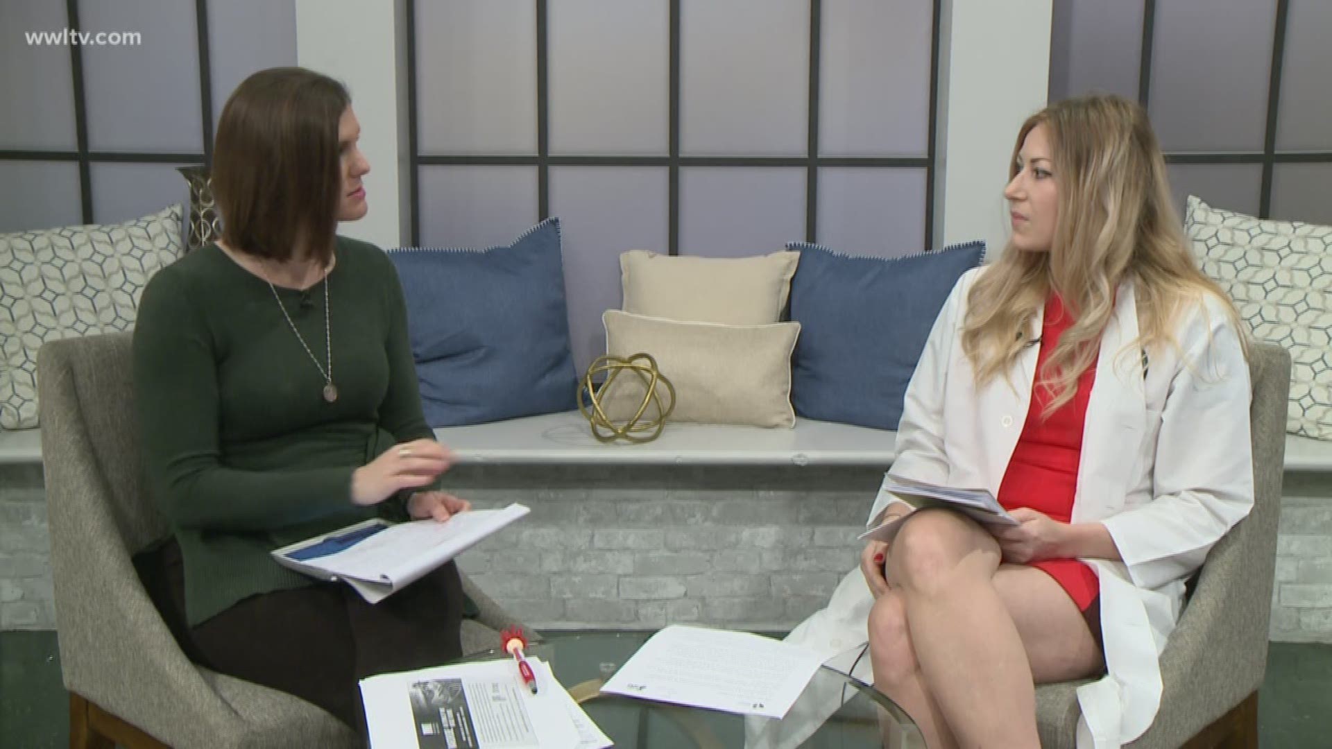 Dr. Sylvia Oleck sits down with Leslie to discuss how  you can help raise money and awareness for heart disease in women at this years luncheon.
