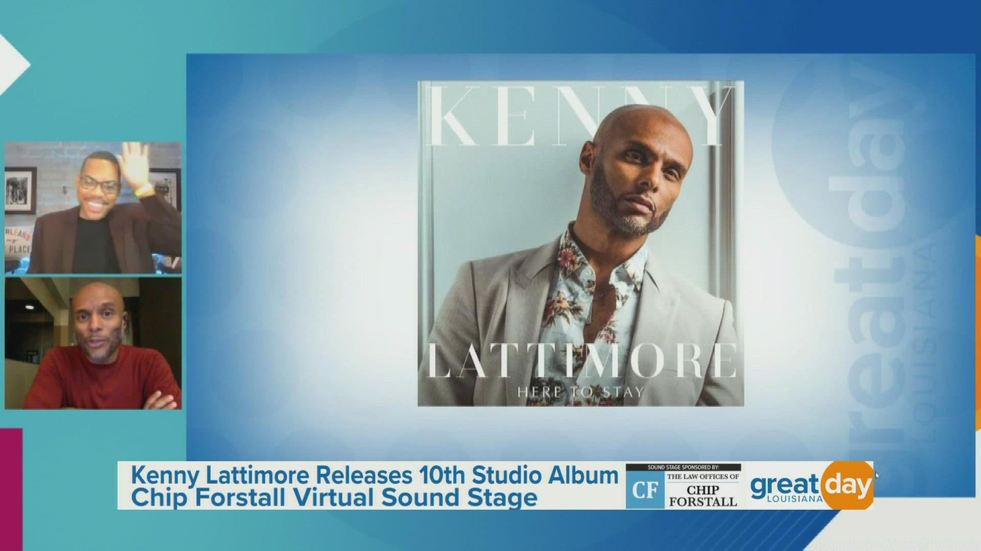 Grammy-nominated recording artist Kenny Lattimore discussed his 10th album, "Here To Stay." He also shared the music video for his latest hit "Pressure."