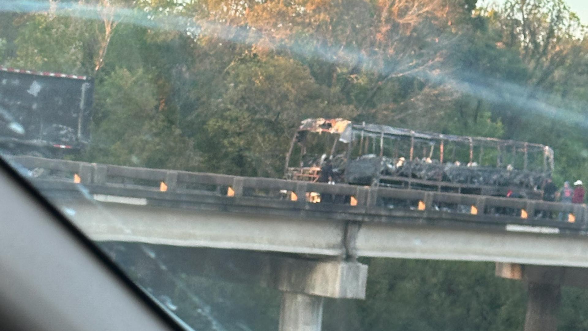 Vehicle fire on I-10 Westbound near LA-975 | wwltv.com