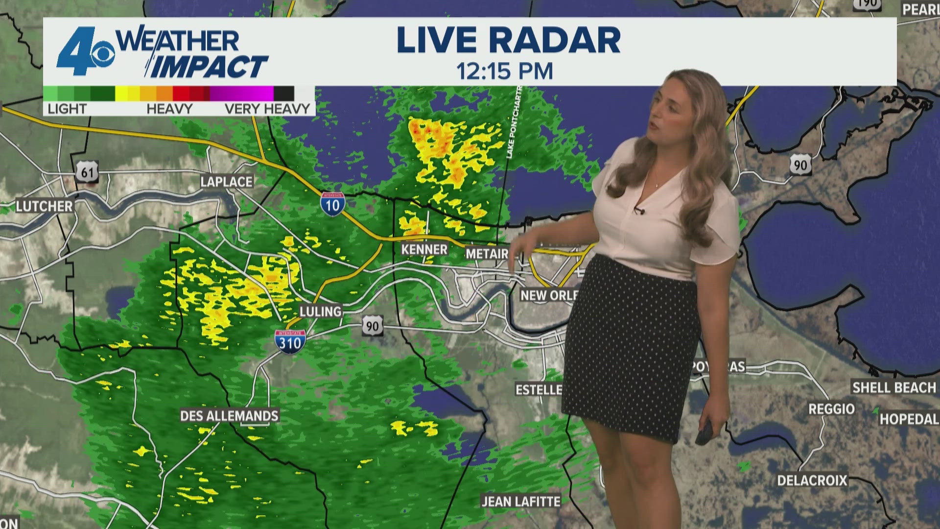 New Orleans Weather: Scattered rain and storms continue into Memorial ...
