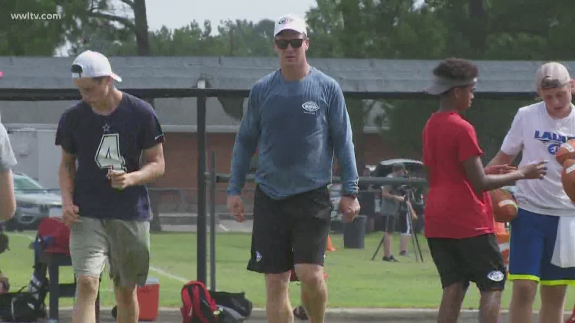 One of the premiere football camps in the country is underway on the Nicholls State Campus.