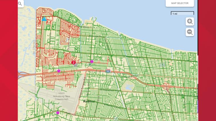 Power restored after outage leaves over 9,000 in Kenner without ...