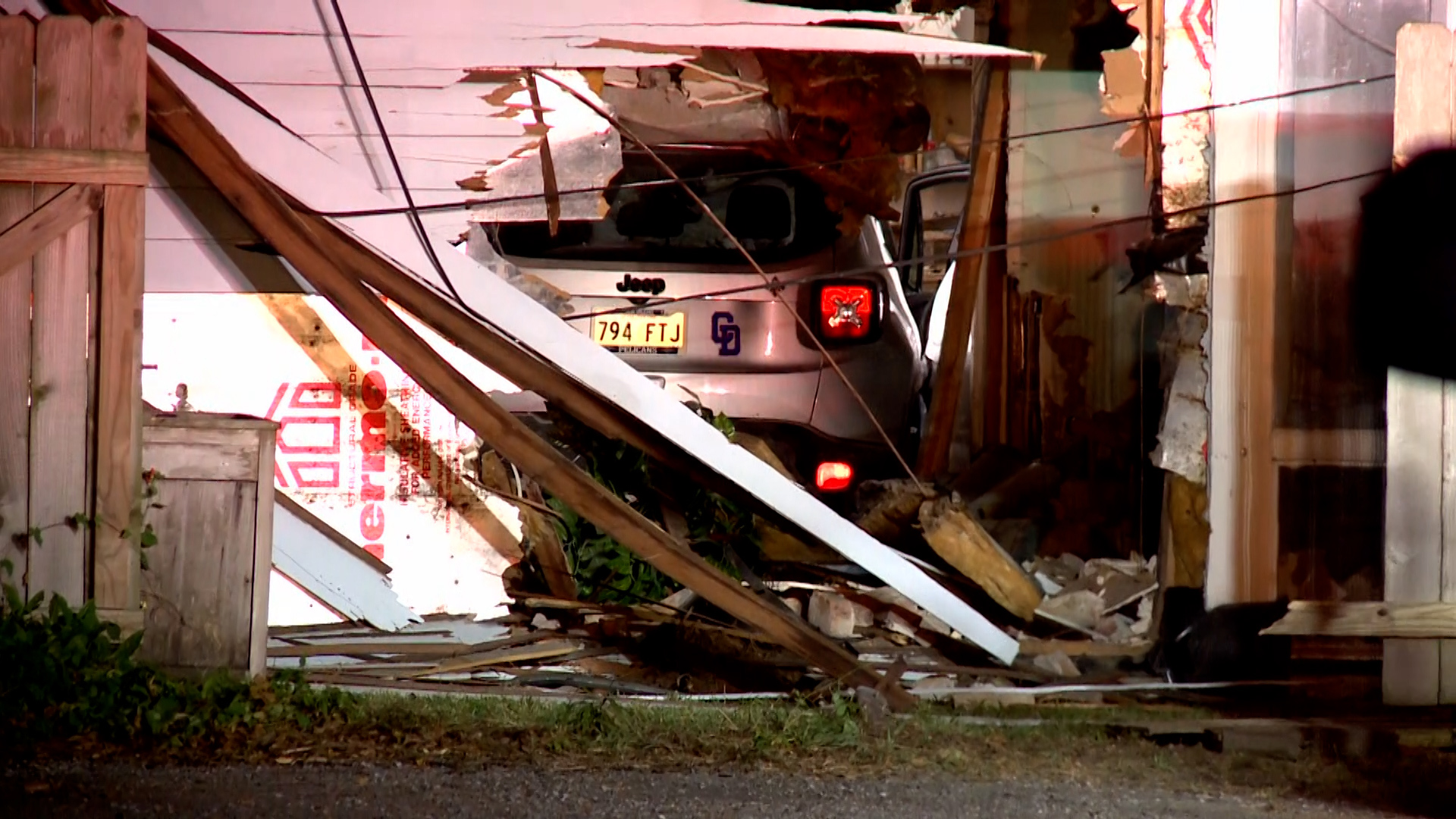 An SUV crashed into a Metairie home on Tuesday night. It is the second such incident this week after another crash left a New Orleans teen hospitalized on Sunday.