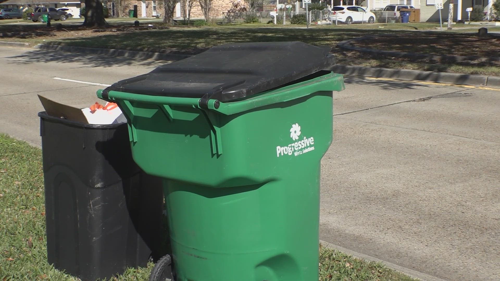 WWL Louisiana reporter Lily Cummings explains what residents in Jefferson Parish can expect regarding trash and recycling changes in the new year.