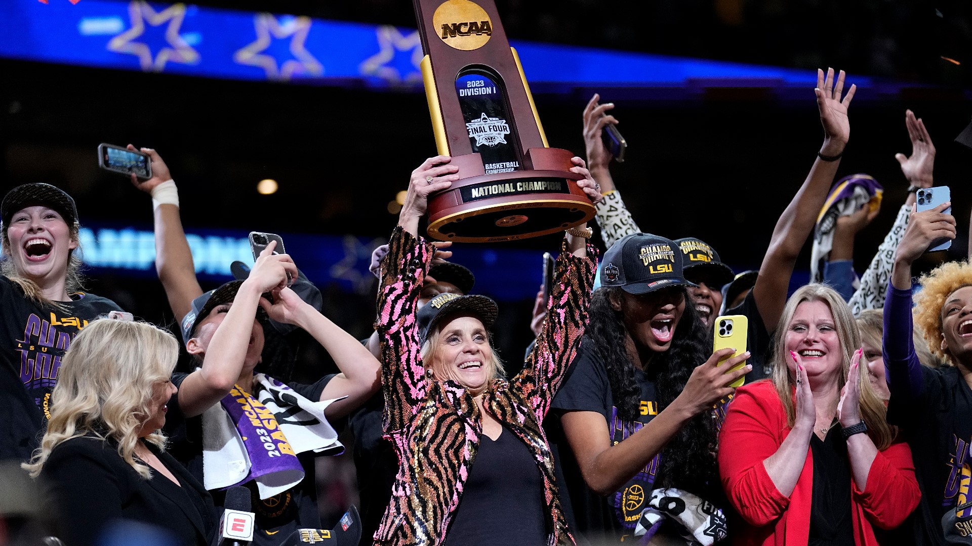 Watch Live LSU celebrates women's basketball national champions