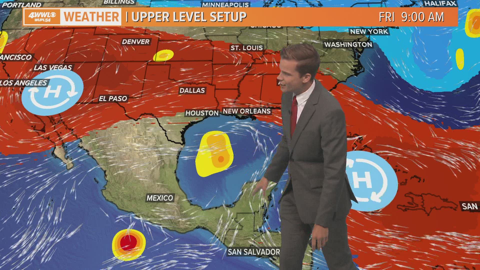 Your Monday Forecast: Dangerously hot and humid, some development in the Gulf