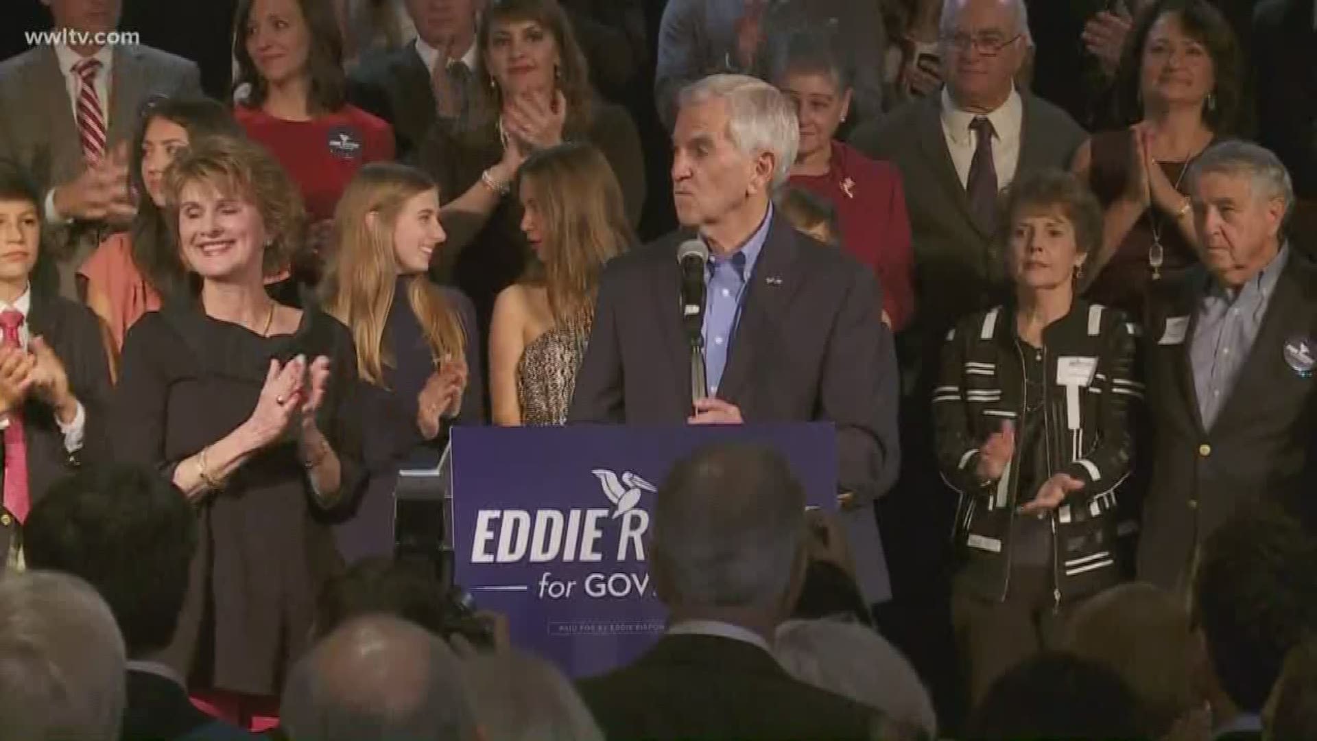 Eddie Rispone concedes Louisiana governor's race to Democrat John Bel Edwards