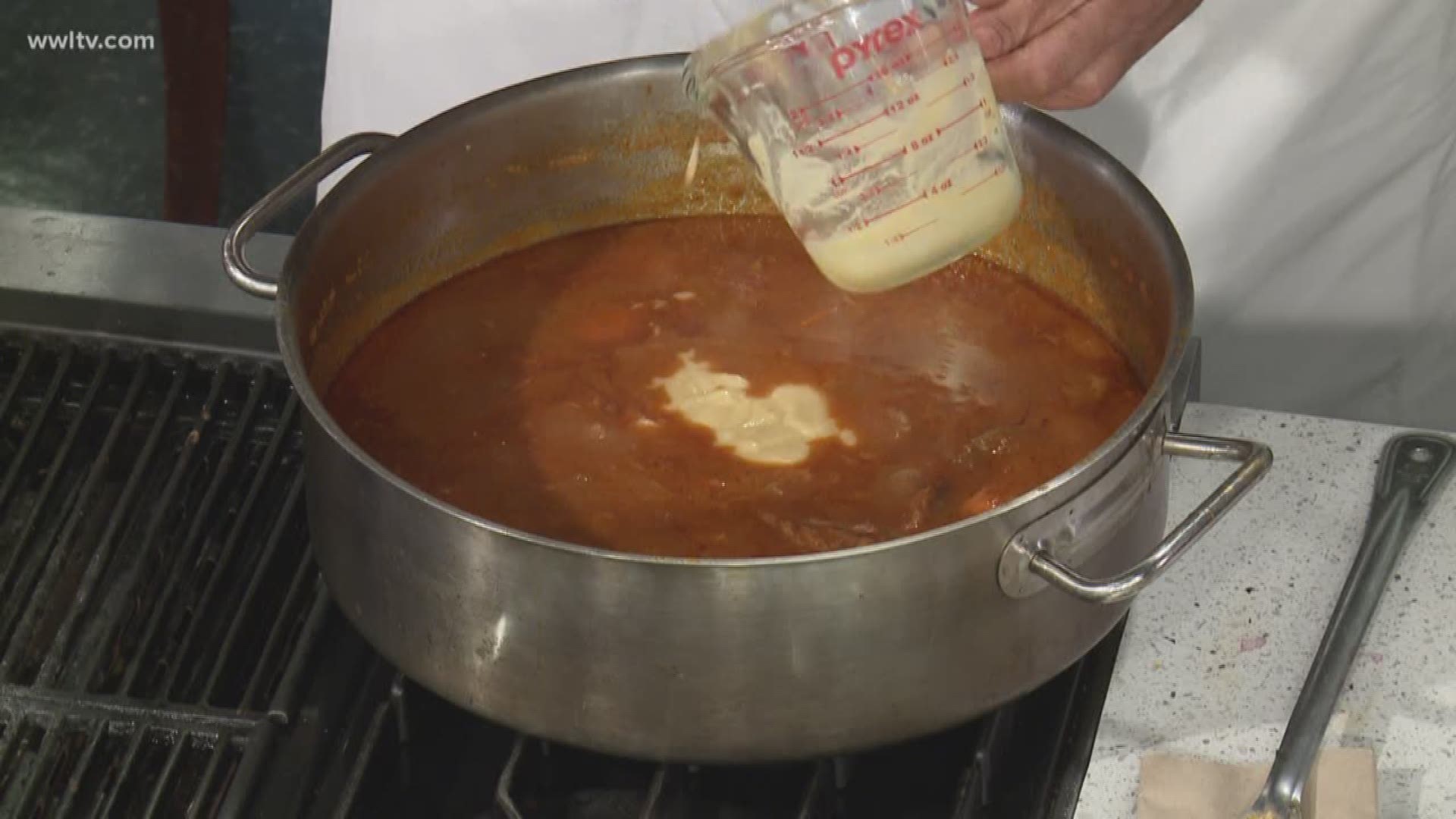 Chef Kevin Belton shows us how simple it can be to make Coq au Vin.