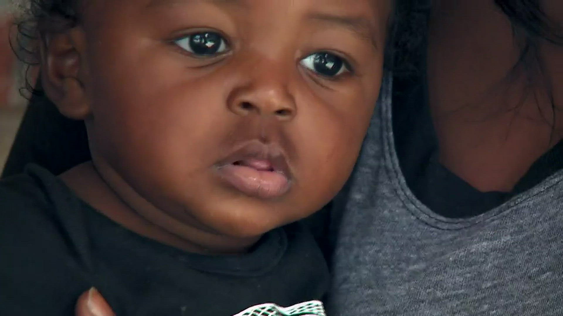 Meg Farris talks to the mother of a 5-month-old who was shot almost two weeks ago.