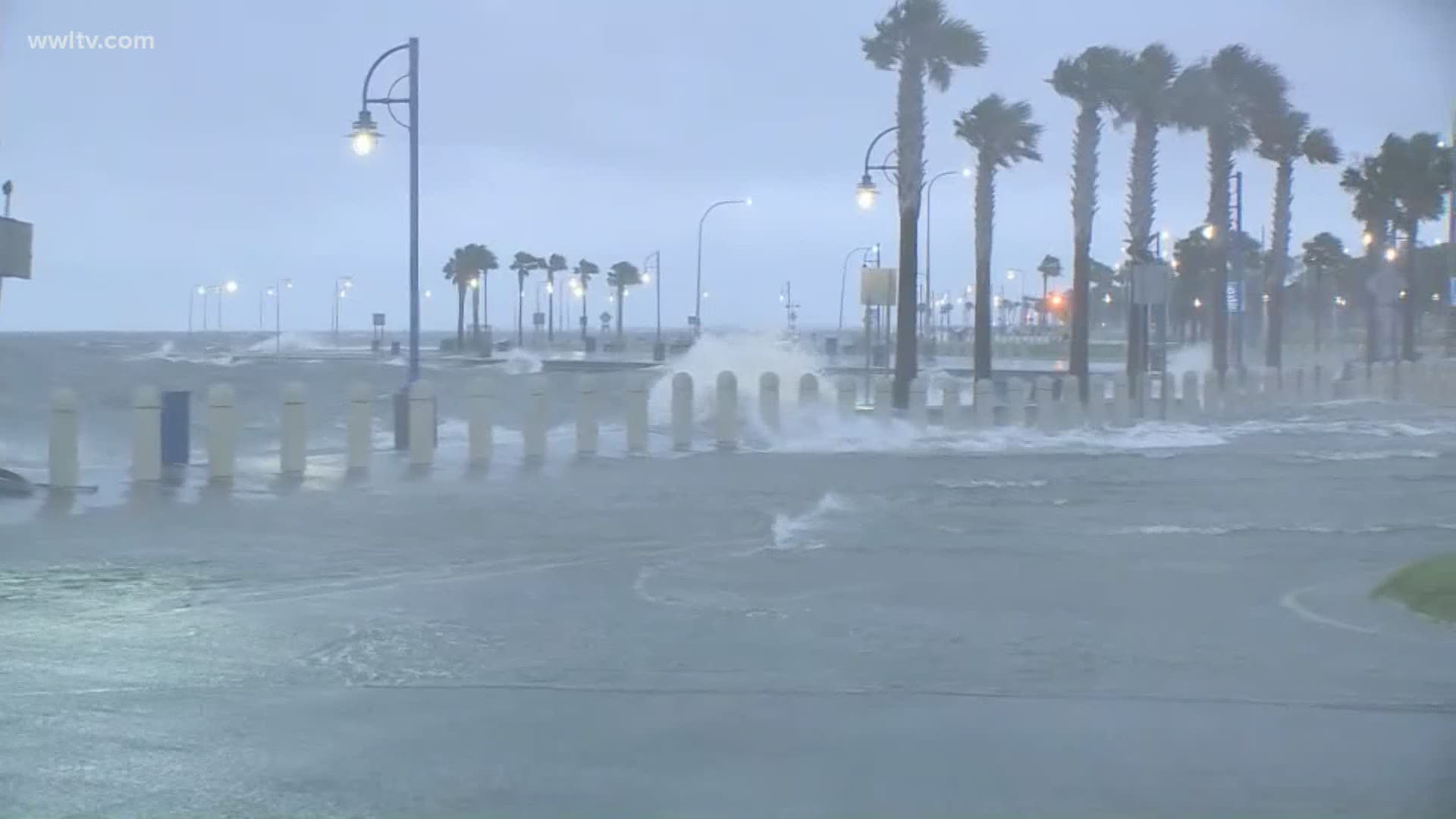 WWL-TV's Danny Monteverde is live from the New Orleans Lakefront Sunday morning, giving us a look at the impacts of Tropical Storm Cristobal so far.