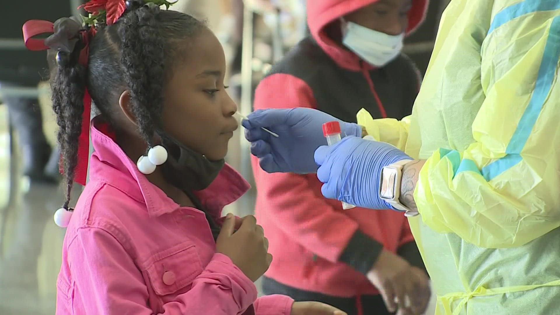 The increase in younger patients at Children's Hospital comes as classes resume at NOLA Public Schools.