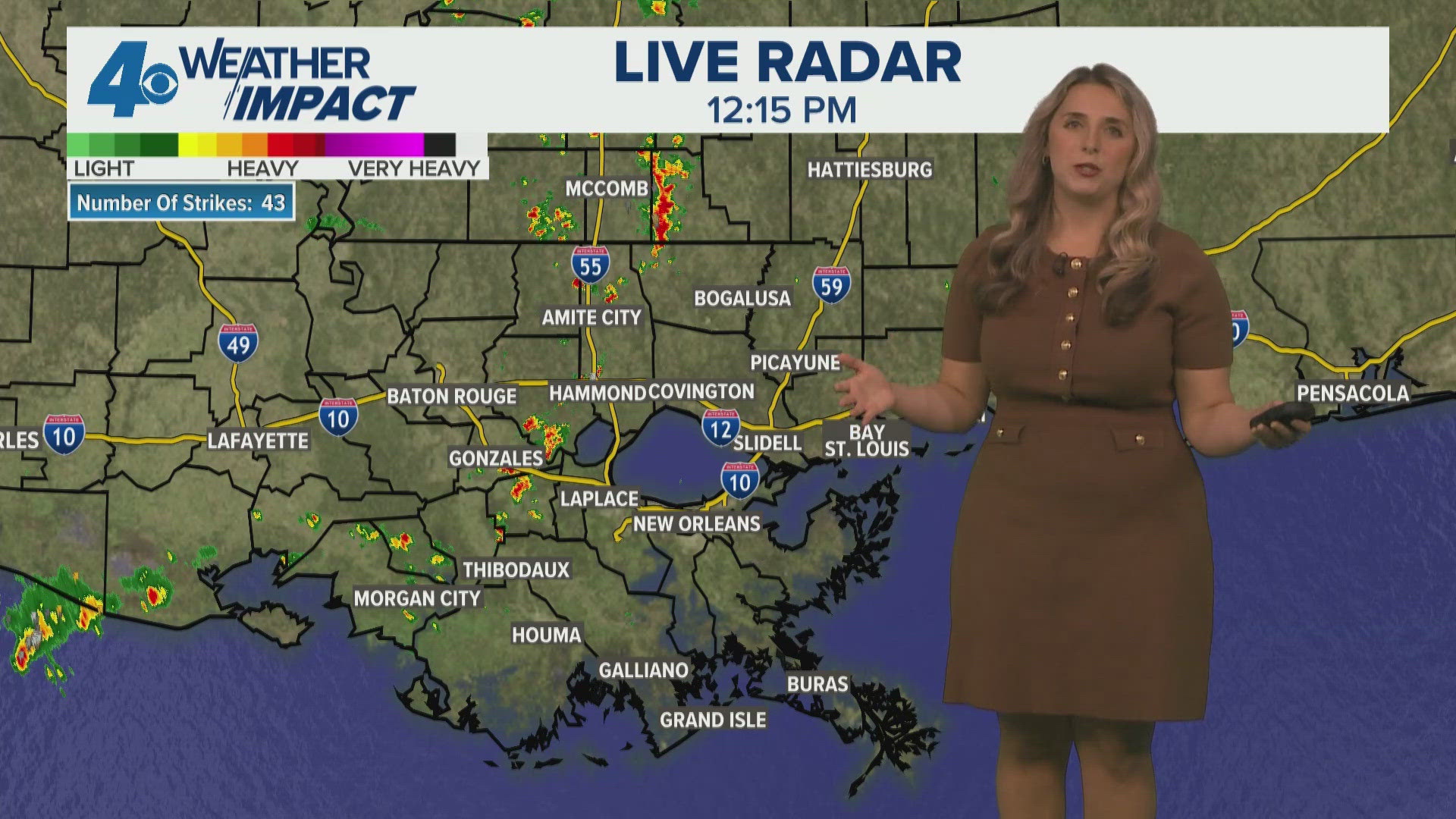 New Orleans Weather: Daily scattered rain and storms, isolated flooding ...