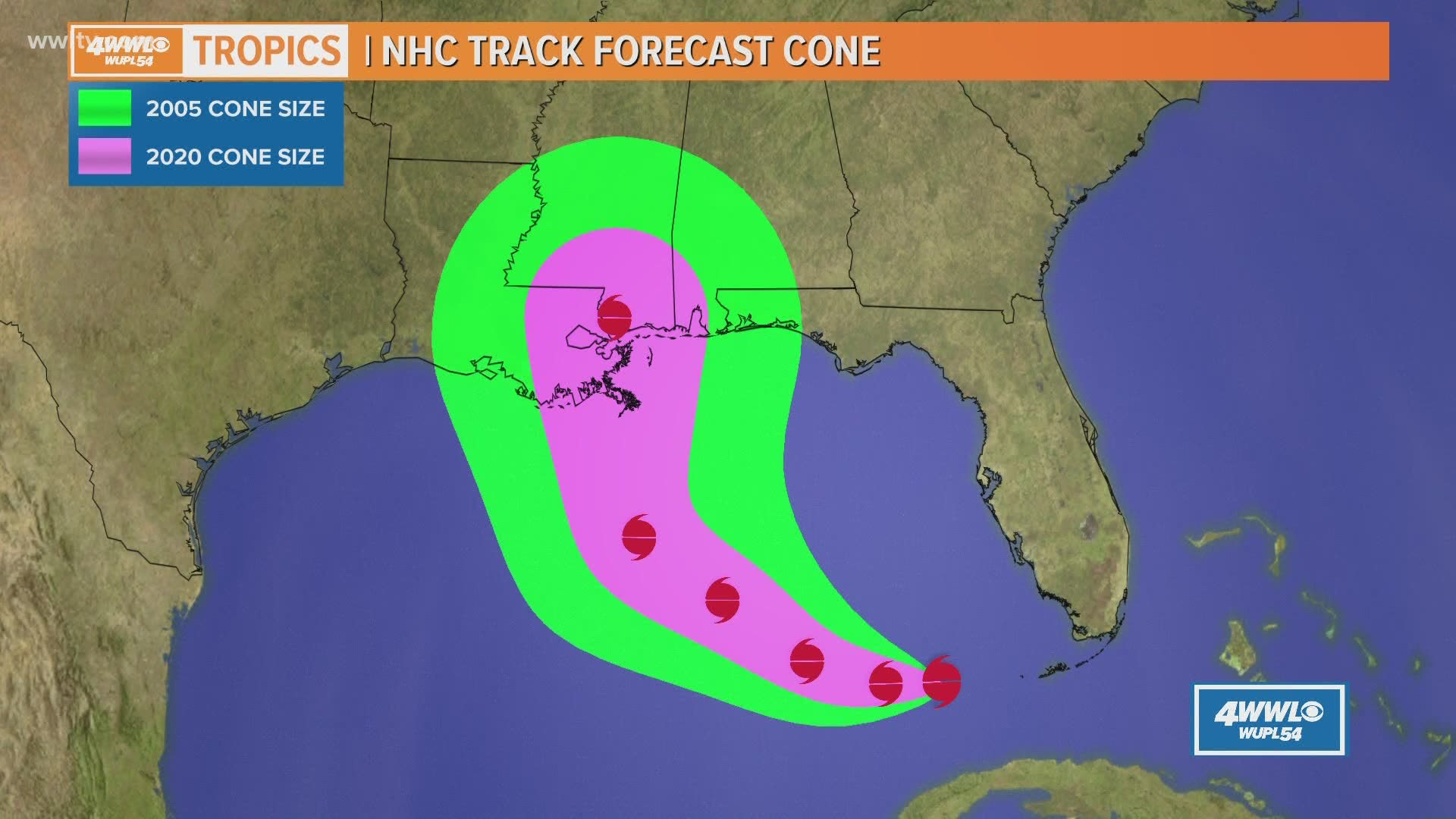 What is the 'cone of uncertainty?'