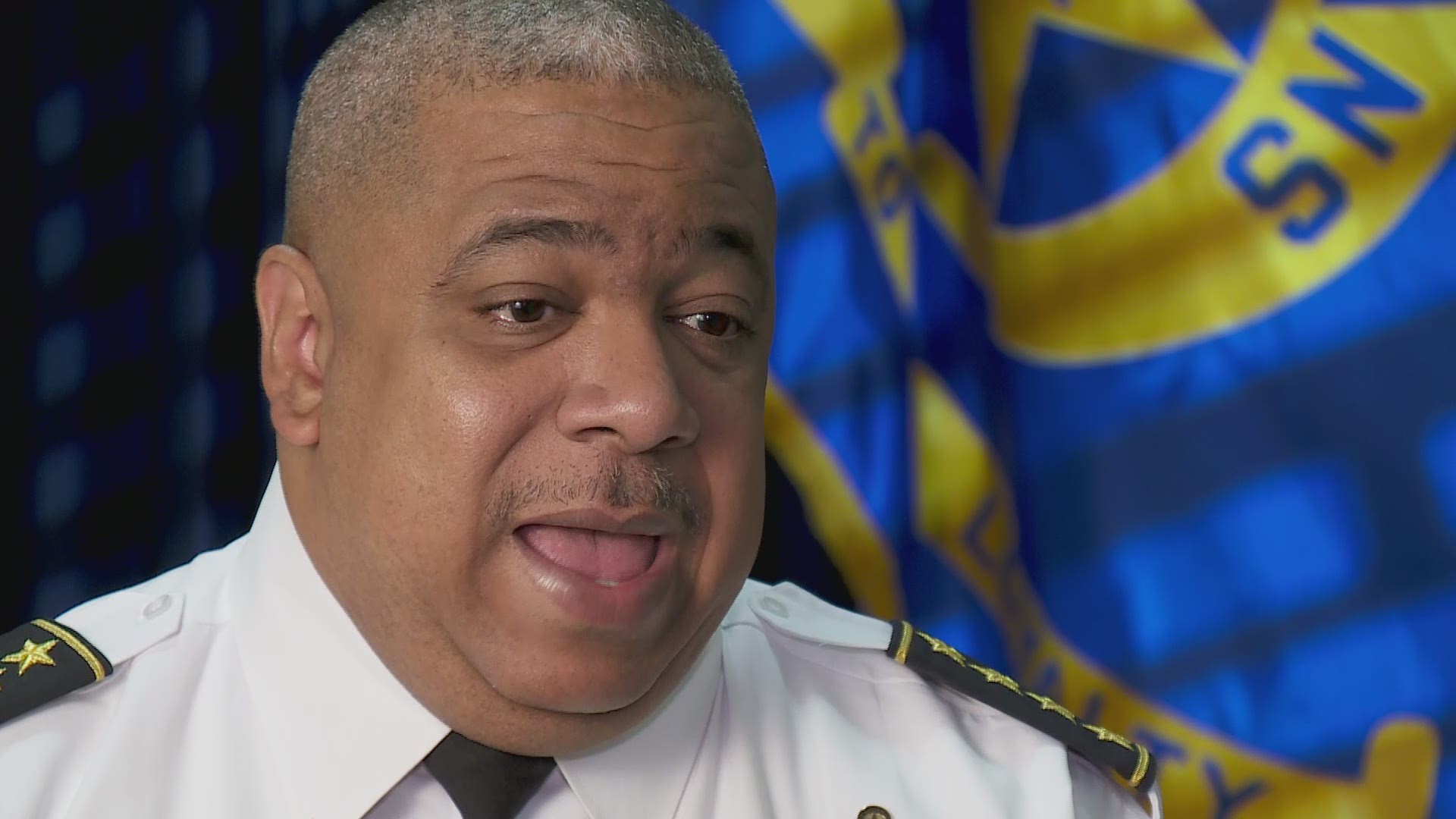 Chief Michael Harrison discusses the possibility of lost evidence due to long NOPD waiting times.