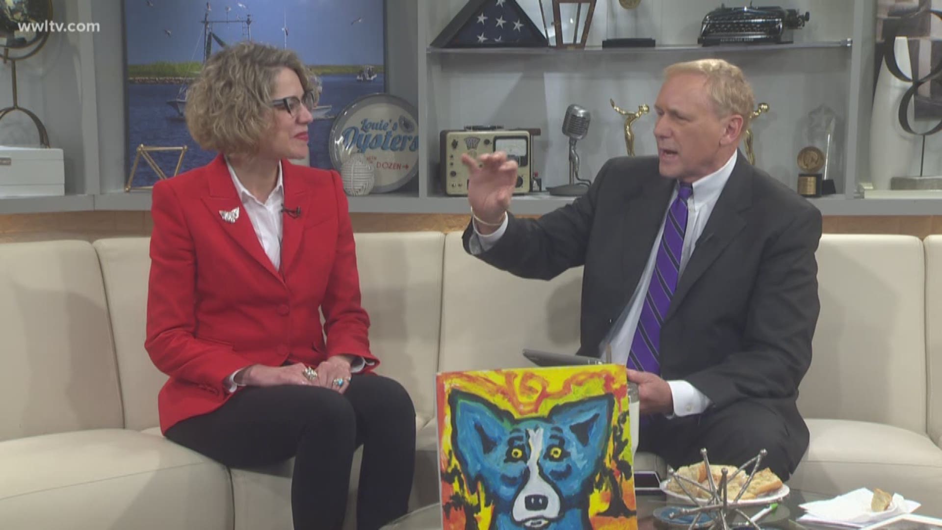 Wendy Rodrigue, widow of the late George Rodrigue, tells Eric Paulsen about her tour to honor her late husband and the legacy he leaves behind.