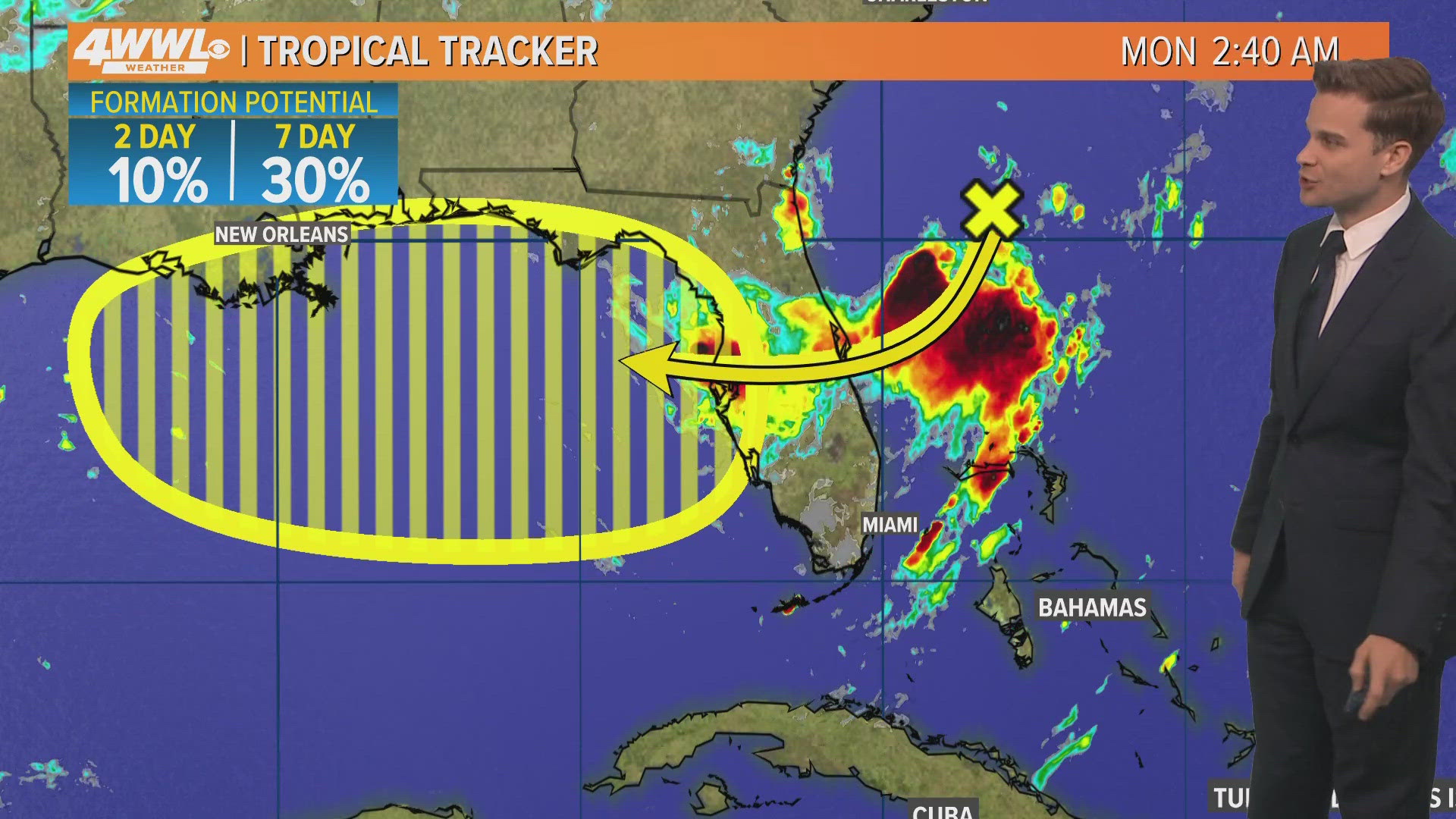 Tropical Update: Watching the Gulf for named storm this week | wwltv.com