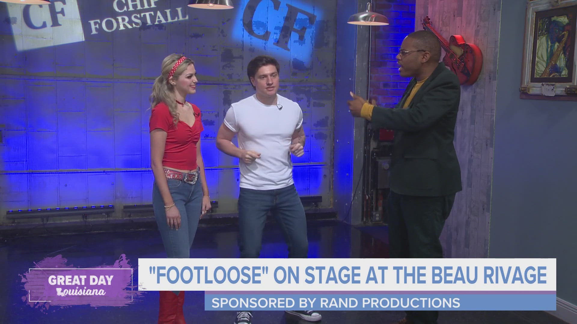 We enjoy music from cast members of "Footloose," the Broadway show on stage at the Beau Rivage!